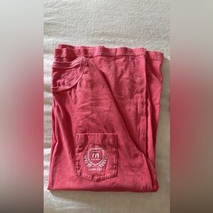 Travis Mathew Red Pocket Tee